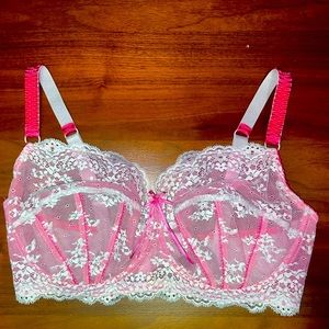 Elle Mcphearson Bra 34G gray and pink